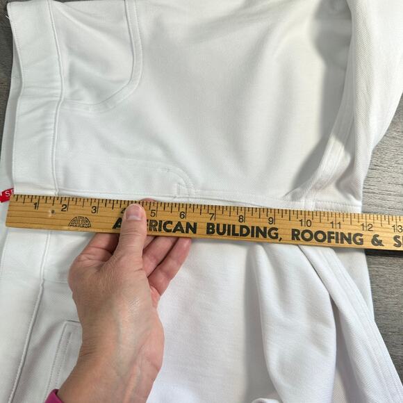 Spanx Jean-Ish Ankle Leggings White Med - Picture 9 of 12